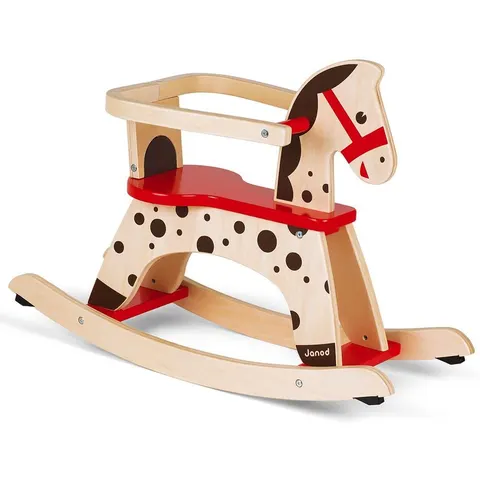 Janod Cheval à bascule Caramel – image 2