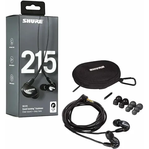 Shure SE215 Pro K Negro – imagen 2
