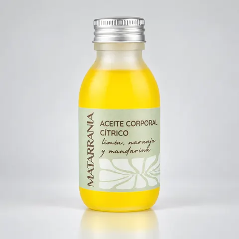 Matarrania Aceite Corporal Citrico 100% Bio 100ml – imagen 3