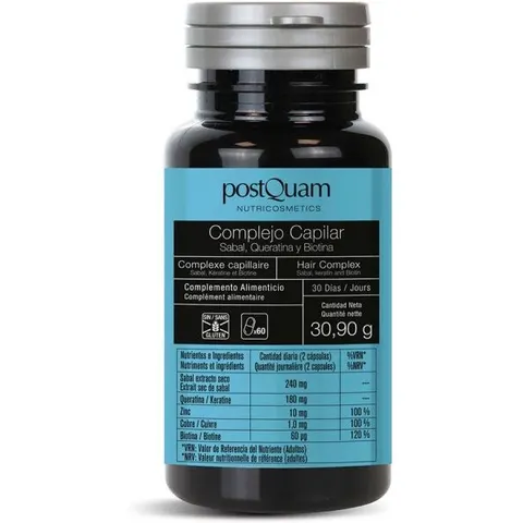 Postquam Capilar Complex 60 caps – imagen 2