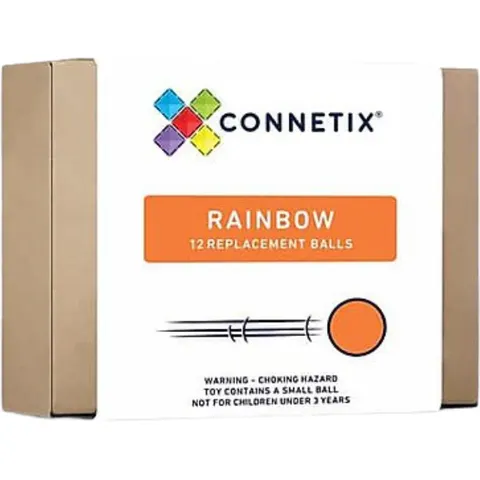 Connetix Bolas de Plástico Rainbow 12 Piezas – imagen 2