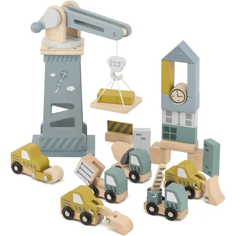 Label Sitio de Construcción de Madera – imagen 2