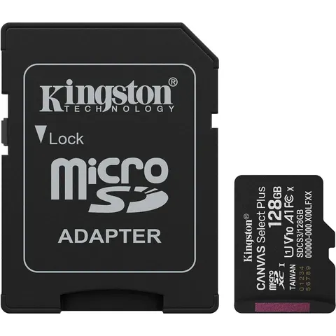 Kingston Technology 128GB microSDXC Canvas Select Plus Gen3 150MB/s A1 – imagen 4