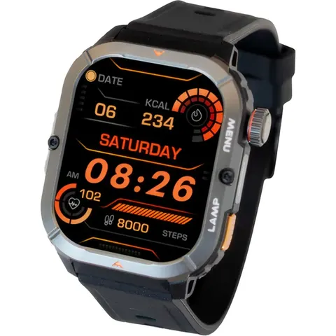 Agm Legion 3 Black / Smartwatch 1.95" – imagen 2