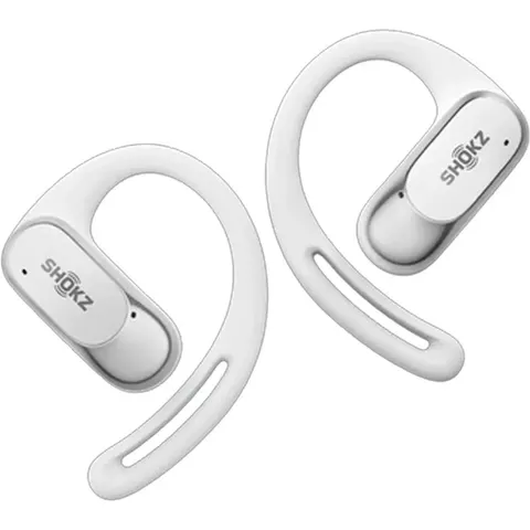 Auriculares Bluetooth OpenFit (blancos) - SHOKZ – imagen 2