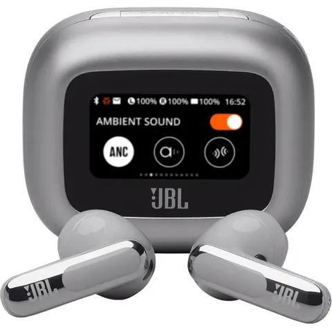 Auriculares JBL Live Flex 3 Plata – imagen 2
