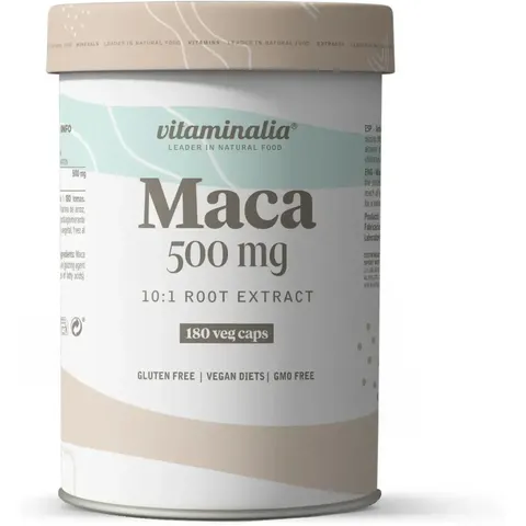 Vitaminalia Maca 500mg 80 Cápsulas – imagen 2