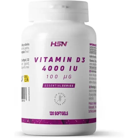 HSN Vitamina D3 4000UI 120 Perlas – imagen 2