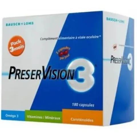 Bausch & Lomb Preservision 3 Cápsulas x180 – imagen 3