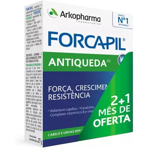 Arkopharma Forcapil Anticaída 3x30 Comprimidos – imagen 3
