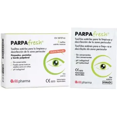 Brill Pharma ParpaFresh Toallitas Oftálmicas x6 – imagen 3