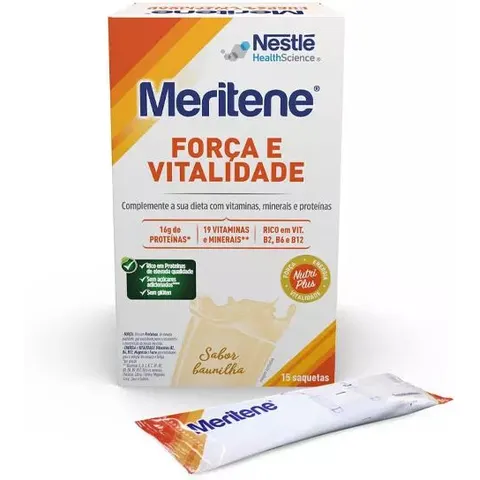 Meritene Batido Vainilla 15x30 gr – imagen 2