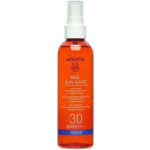 Apivita Bee Sun Safe Aceite Corporal SPF30 200ml – imagen 4