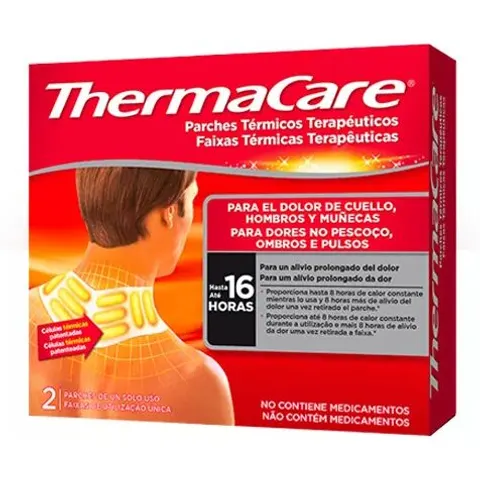 Thermacare cuello hombro parches térmicos 2 u – imagen 3
