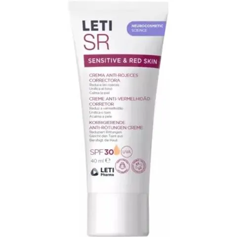Leti Sr SPF30 Crema Antirojeces 40 ml – imagen 3
