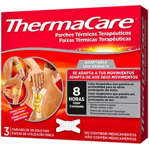 Thermacare adaptable parches térmicos 3 u – imagen 2