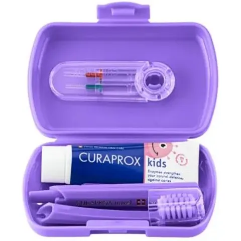 Curaprox Kids Set de Viaje Morado – imagen 2