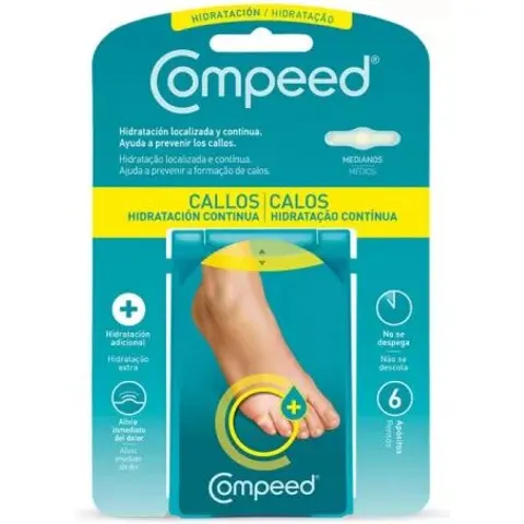 Compeed Callos hidratación continua 6 apósitos – imagen 2