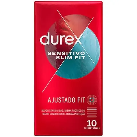 Durex Condones Sensitive Slim Fit x10 – imagen 4