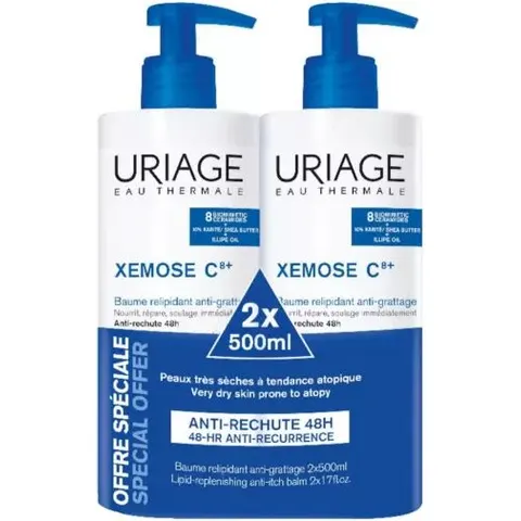 Uriage Xemose C8+ Bálsamo 2x500 ml – imagen 3