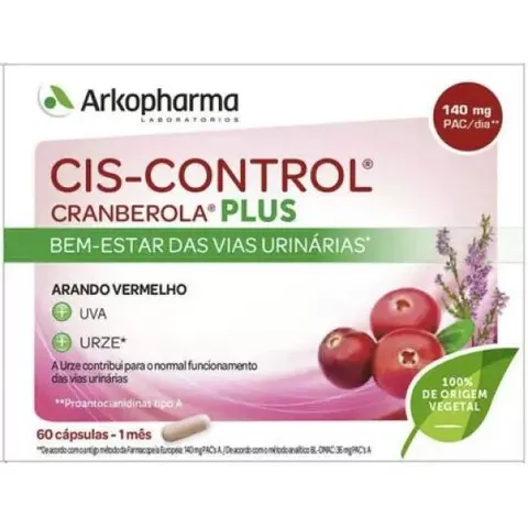 Arkopharma Cis-Control Cranberola Plus 60 Cápsulas – imagen 2