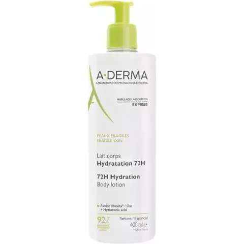 A-Derma Leche Corporal 72h Hidratacion 400ml – imagen 2