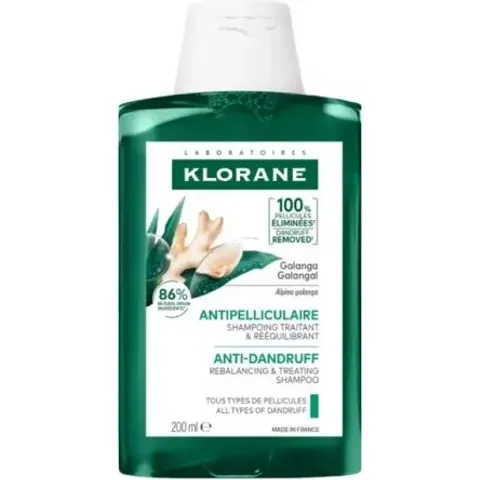 Klorane Champú Anticaspa a la Galanga 200ml – imagen 4