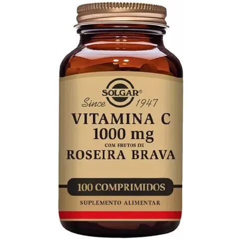 Solgar Rose Hips C 1000mg 100 Comprimidos – imagen 3