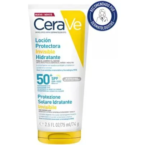 Cerave Loción Protectora Invisible SPF50+ 75ml – imagen 3
