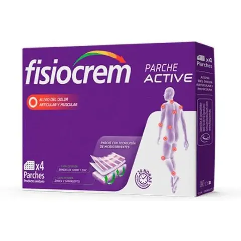 Fisiocrem parche active 4 u – imagen 2