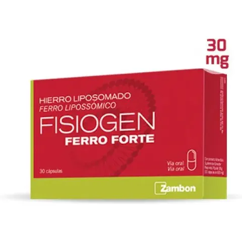 Fisiogen Ferro Forte 30 Cápsulas – imagen 4