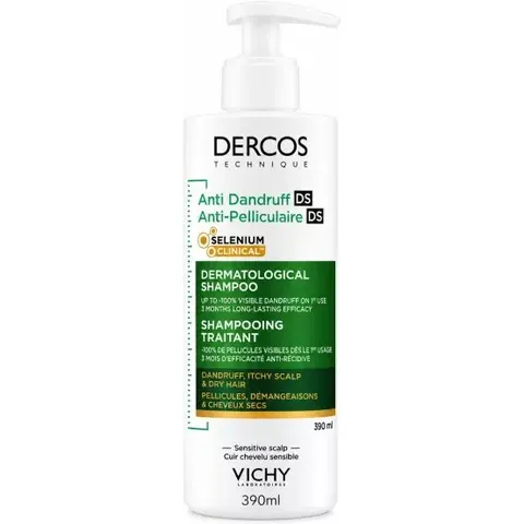 Vichy Champú Anticaspa Cabello Seco - 390 ML - Ref. 473434 – imagen 2