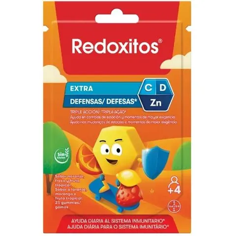 Bayer Redoxitos Extra Defensas 25 Caramelos – imagen 2