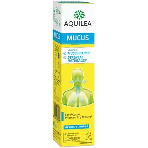 Aquilea Mucus 15 Comprimidos Efervescentes – imagen 2