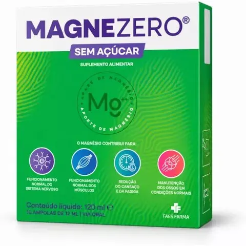 Laboratórios Vitória Complemento alimenticio Magnezero 20x10mL – imagen 2