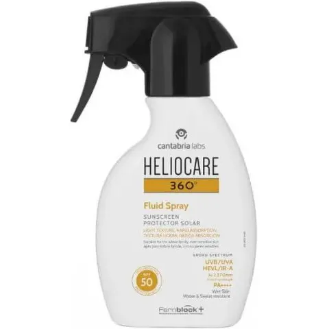 Heliocare 360 Fluid Spray SPF50 250 ml – imagen 2