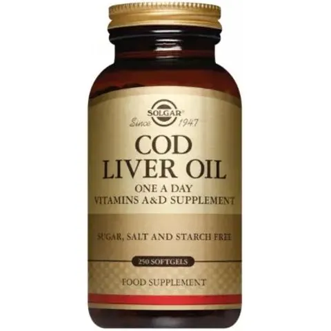 Solgar Cod Liver Oil 250 Perlas – imagen 4