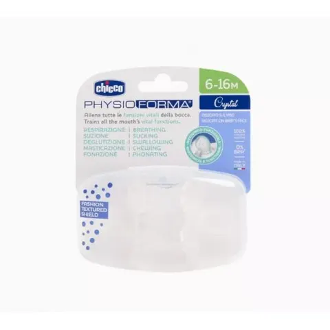 Chicco Chupete PhysioForma Transparente 6-16m x2 – imagen 2
