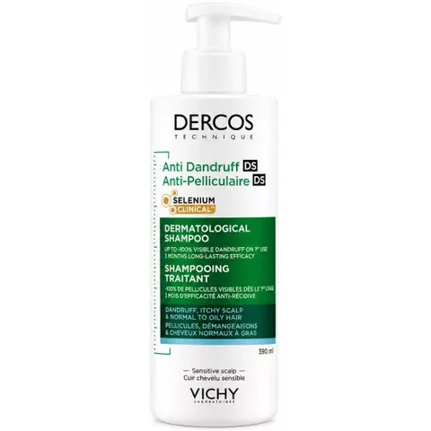 Vichy Dercos Champú Anticaspa Cabello Graso 400 ml – imagen 2