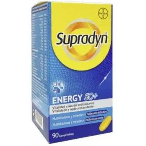 Supradyn Energy 50+ 90 Comprimidos – imagen 2