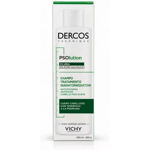Vichy Dercos Champú Psolution Psoriasis 200 ml – imagen 2
