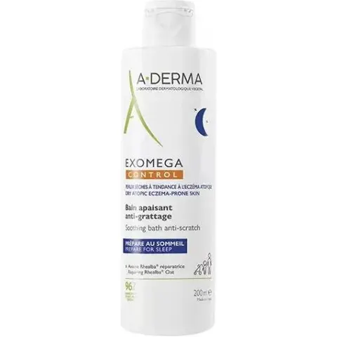 A-Derma Exomega Control Baño Noche 200 ml – imagen 3
