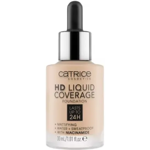 Catrice HD Liquid Coverage Foundation 010 30ml – imagen 3