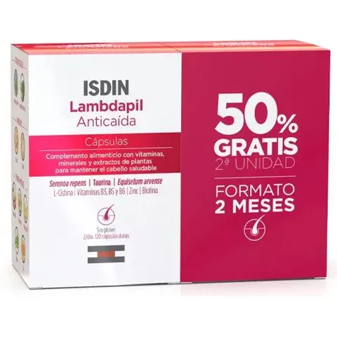 Isdin Cápsulas anticaída Lambdapil – imagen 3