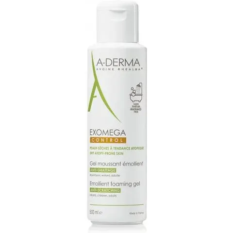 A-Derma Exómega Gel Espuma Emoliente 500ml – imagen 5