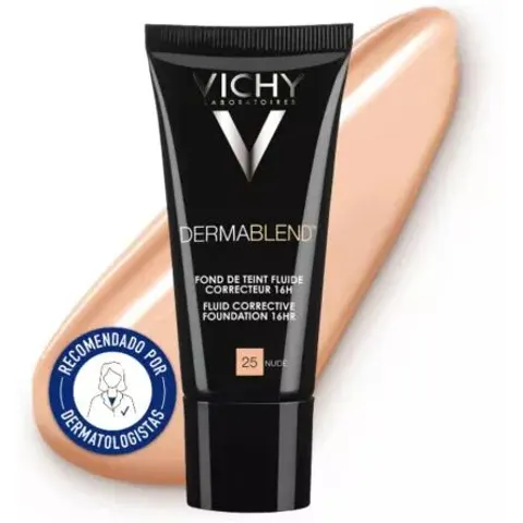 Vichy Dermablend Base Nº25 Desnudo 30ml – imagen 2