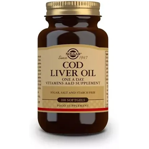 Solgar Aceite de Hígado de Bacalao 100 comprimidos – imagen 2