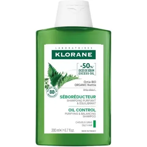 Klorane champu ortiga blanca 200ml. – imagen 3