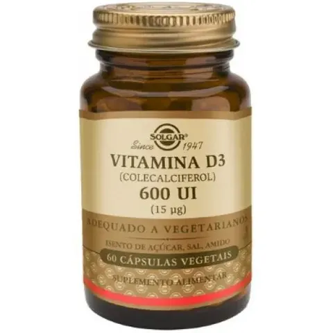 Solgar Vitamina D3 600 Ui Cápsulas x60 – imagen 2