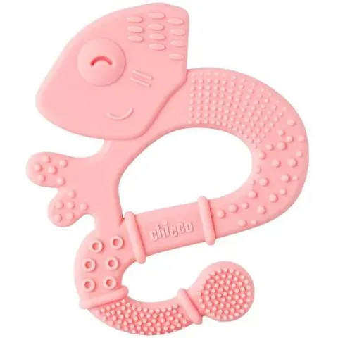 Chicco Mordedor Iguana Rosa 2m+ – imagen 2